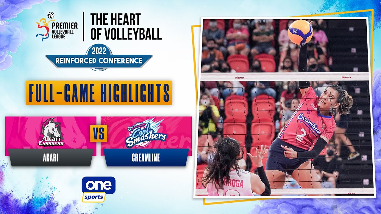 Akari vs. Creamline highlights | 2022 PVL Reinforced Conference - Oct. 27, 2022