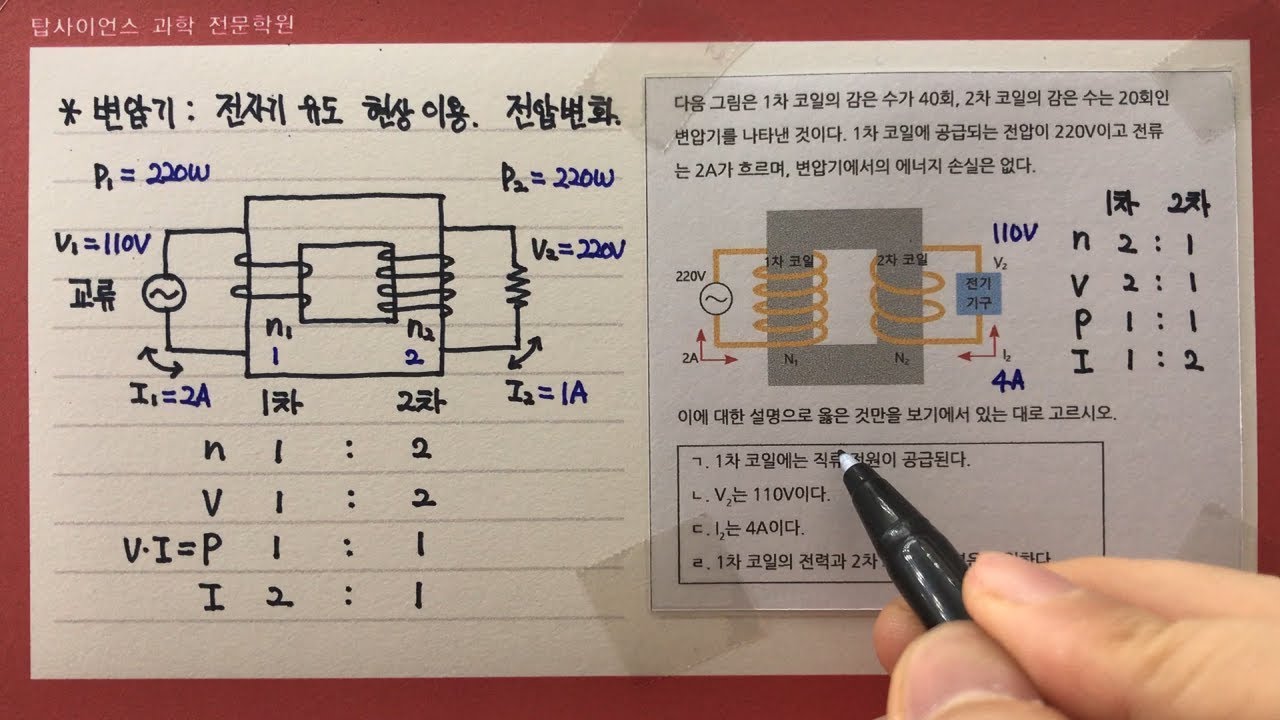 변압기 (+개념 문제풀이)
