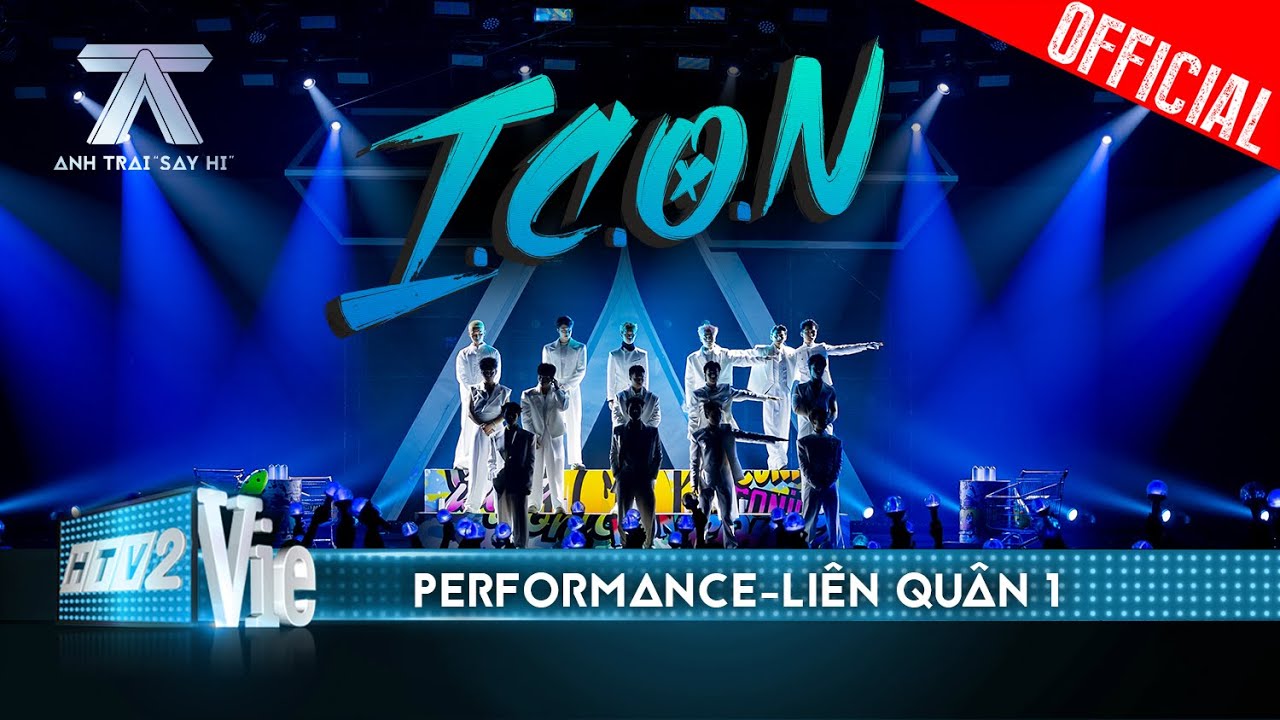I.C.O.N - Li&ecirc;n Qu&acirc;n 1- Isaac, HIEUTHUHAI v&agrave; d&agrave;n anh trai tạo địa chấn |Anh Trai Say Hi [Performance]