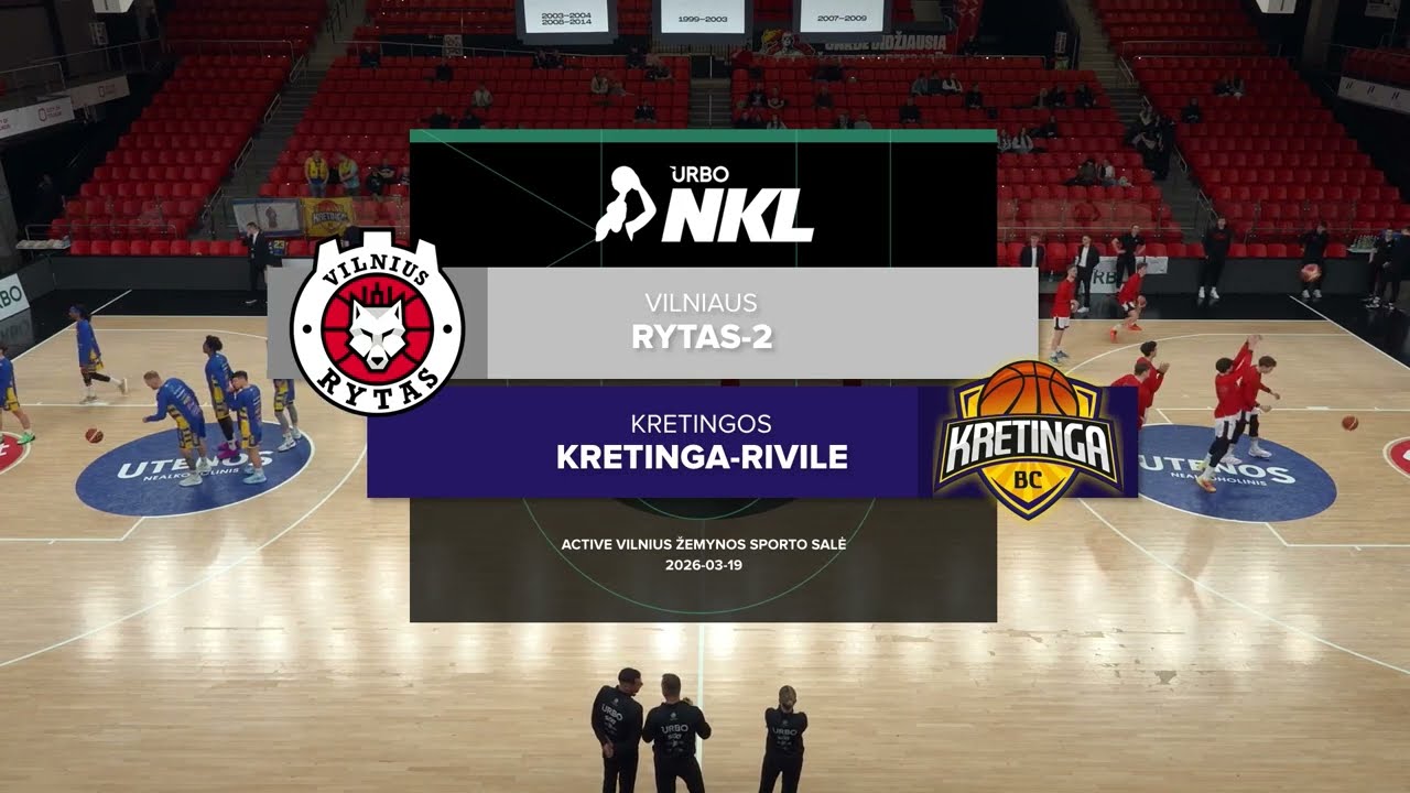 S.Girėno ir S.Dariaus taurės apžvalga: Vilniaus „Rytas-2“ – „Kretinga-Rivile“ [2026-03-19]