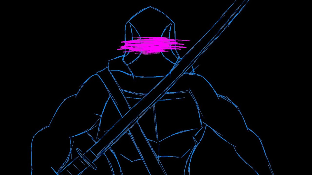 Pink Elephants animation ROTTMNT By Isarts lfls