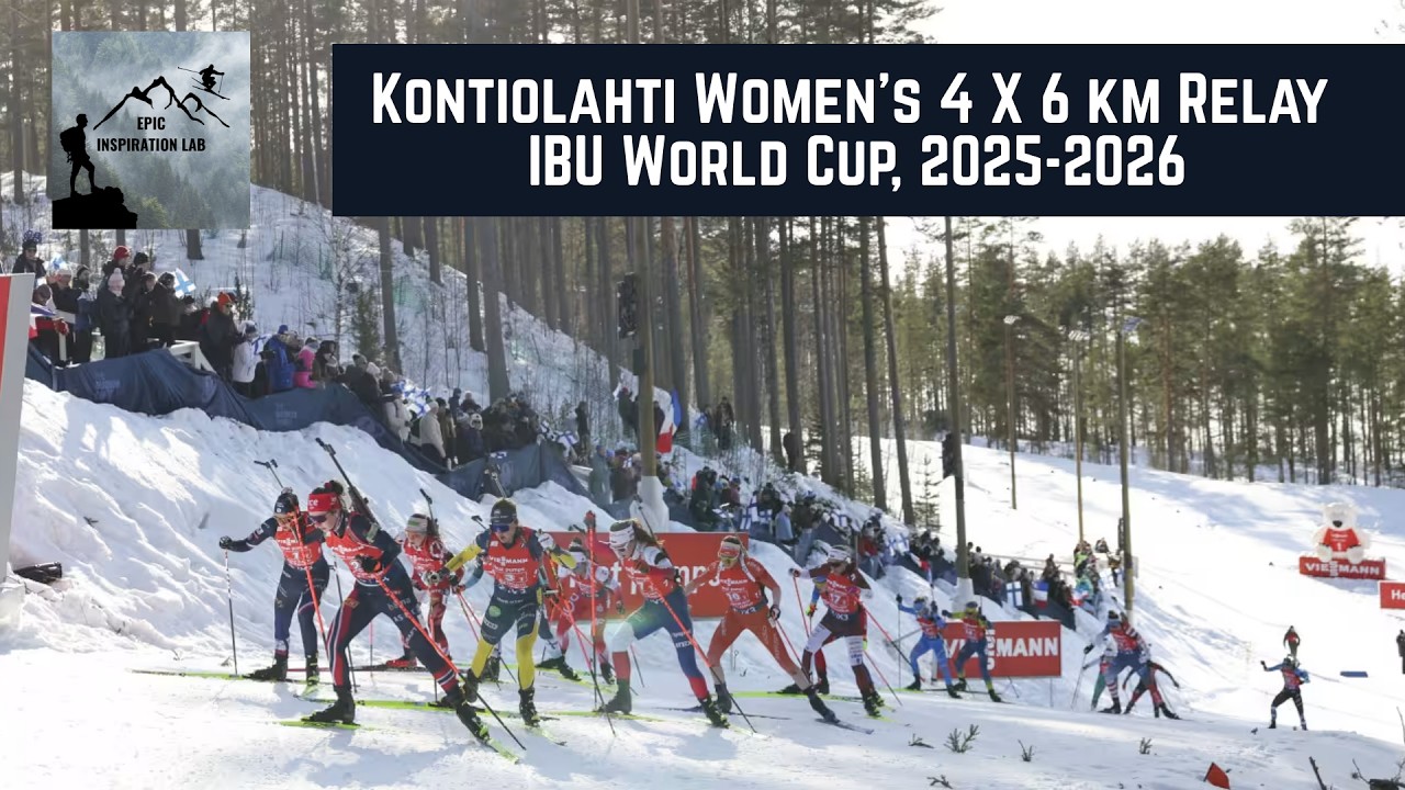 Women’s 4 X 6 km Relay - Kontiolahti - Biathlon season 2025/2026 IBU World Cup