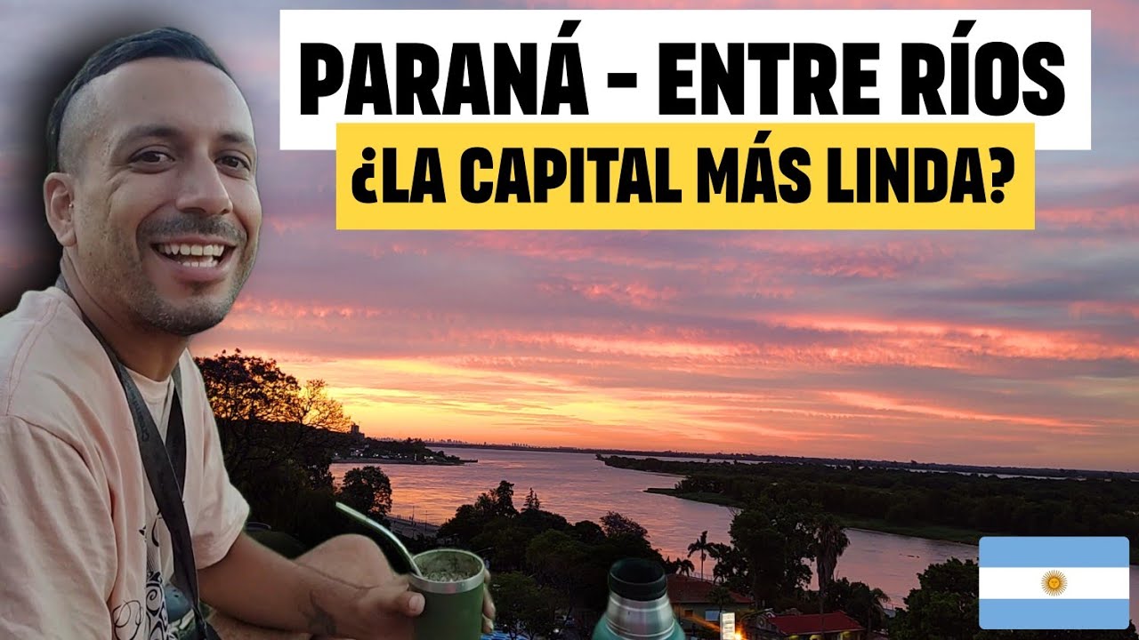 NOS ENCANTÓ la CIUDAD de PARANÁ - ENTRE RÍOS 🌅 Playa🏖️ Naturaleza 🌳 y Río Paraná 🌊