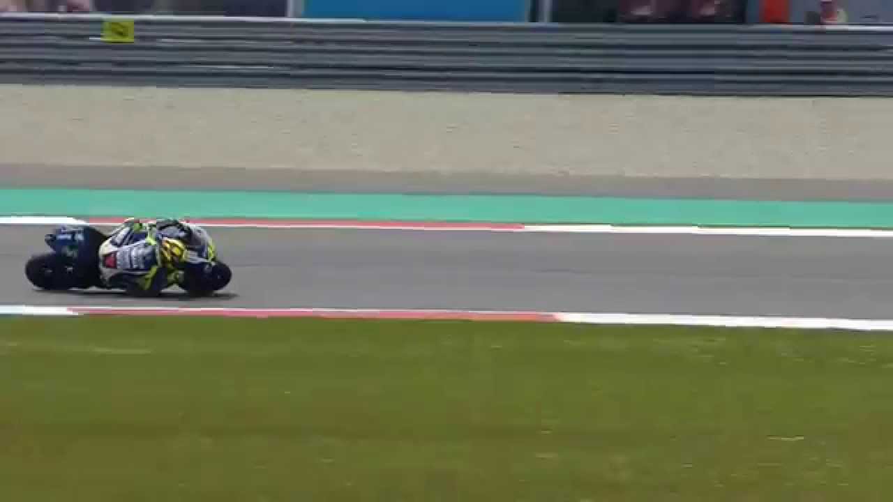 2015 Moto GP Dutch TT Assen Valentino Rossi Qualifying Slow Corners