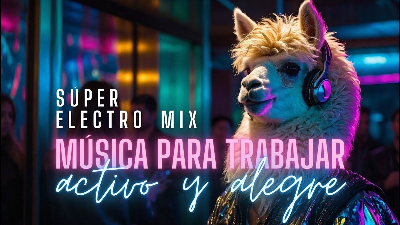 Musica Electro para Trabajar Activo y Alegre - Mix Alegre para Levantar el Animo