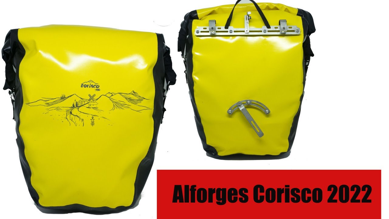 Alforges para cicloturismo Corisco 2022