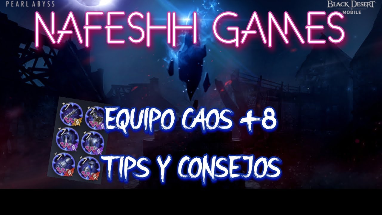 Black Deset Mobile Equipo Caos +8 Tips + Consejos