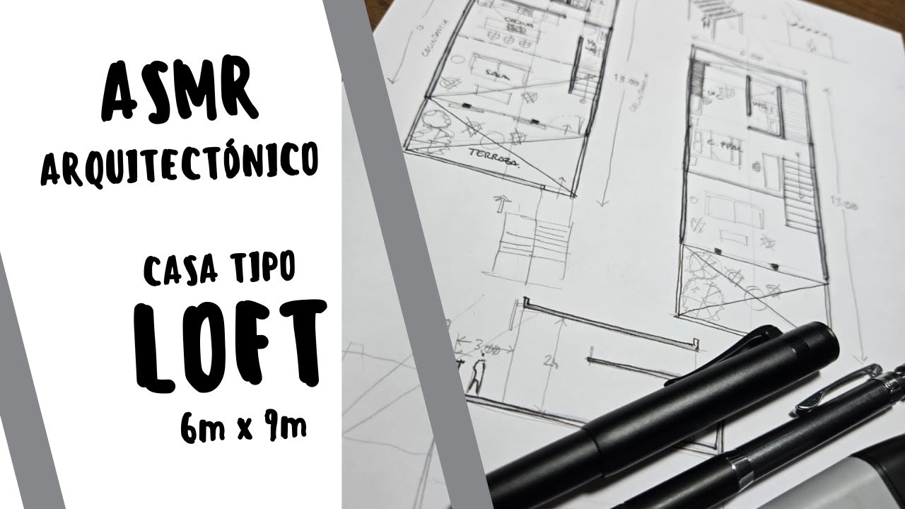 ASMR español - ARQUITECTO Diseña tu CASA TIPO LOFT