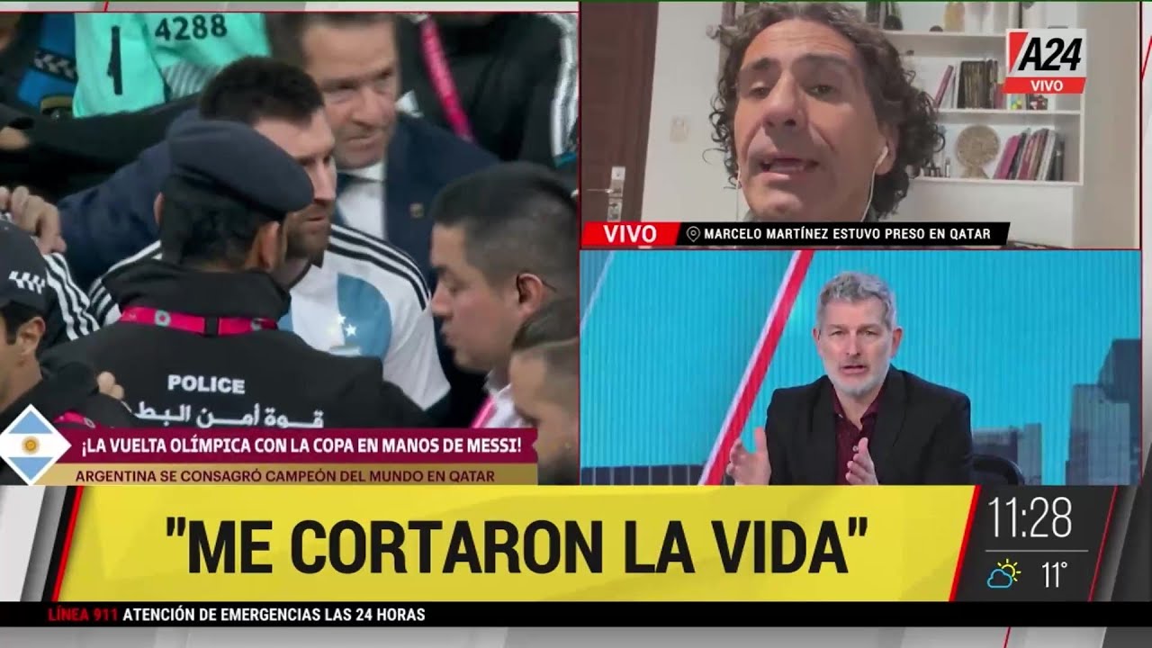 Hablamos con el argentino que estuvo 77 días preso en Qatar