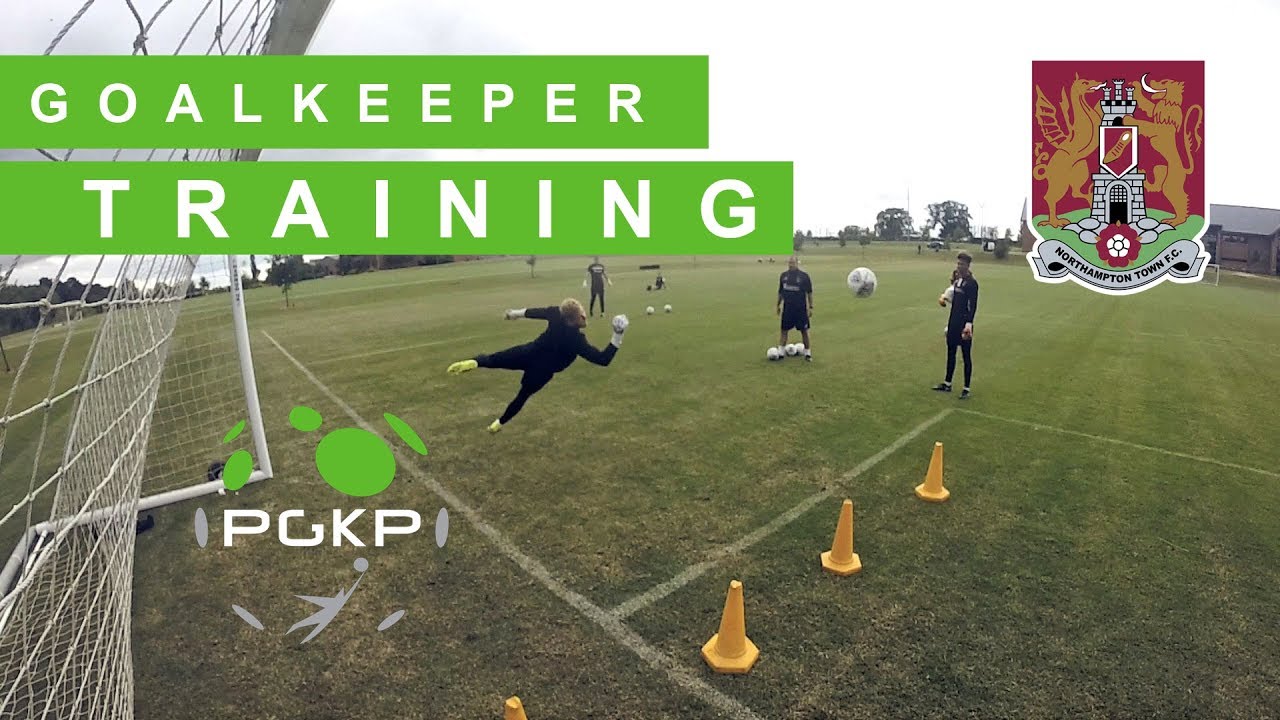 Goalkeeper Training Northampton FC | Fitness
