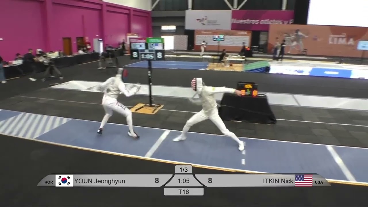 2025 140 SME Grand Prix, Lima YOUN Jeonghyun vs ITKIN Nick