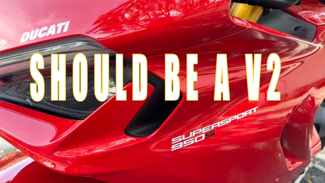 Обзор мотоцикла Ducati Supersport 950S 2023 года