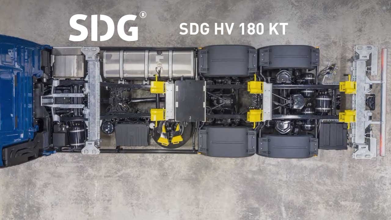SDG HV 180 KT - Höhenverstellbare Multi BDF-Wechselausrüstung mit Tiefkupplung
