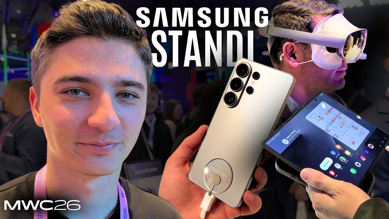 Samsung Galaxy Z TriFold, Galaxy XR ve Dahası | Samsung Standı | #MWC2026