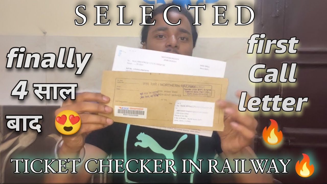 FINALLY RECEIVED MY JOINING LETTER | CALL LETTER FROM RAILWAY |  RRB NTPC Level 3 #railway