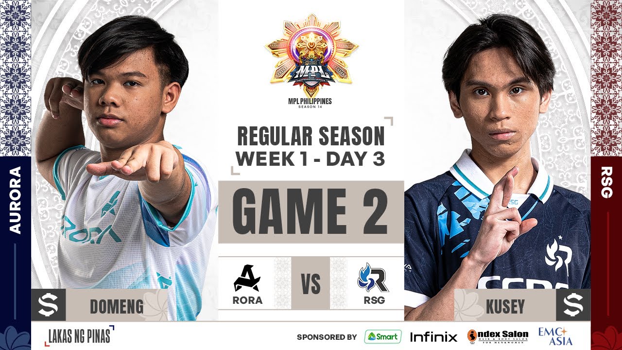MPL PH S14 - W1D3 - RORA VS RSG GAME 2