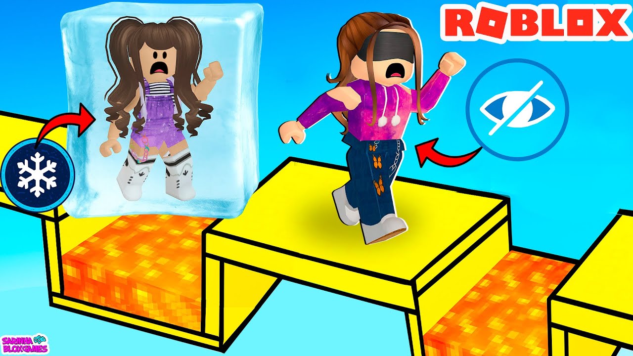 ESTAMOS AMALDIÇOADAS NESSE OBBY DO ROBLOX!!
