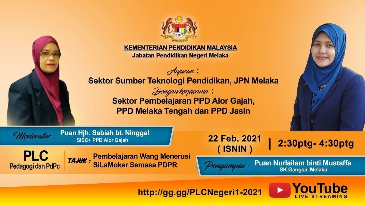 PLC - PEDAGOGI DAN PdPc : PEMBELAJARAN WANG MENERUSI SiLaMoKeR SEMASA PdPR