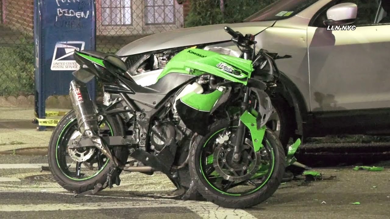 Motorcycle vs SUV / Queens NYC 5.19.23