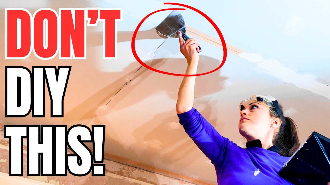 You said DON'T DIY taping and jointing plasterboard (+ TV Show News!)