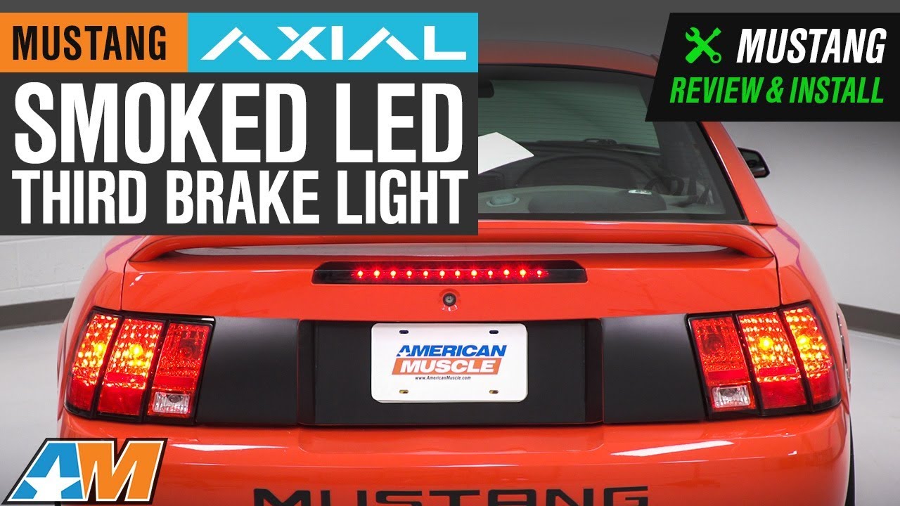 1999-2004 Mustang Axial Smoked LED Third Brake Light Review & Install