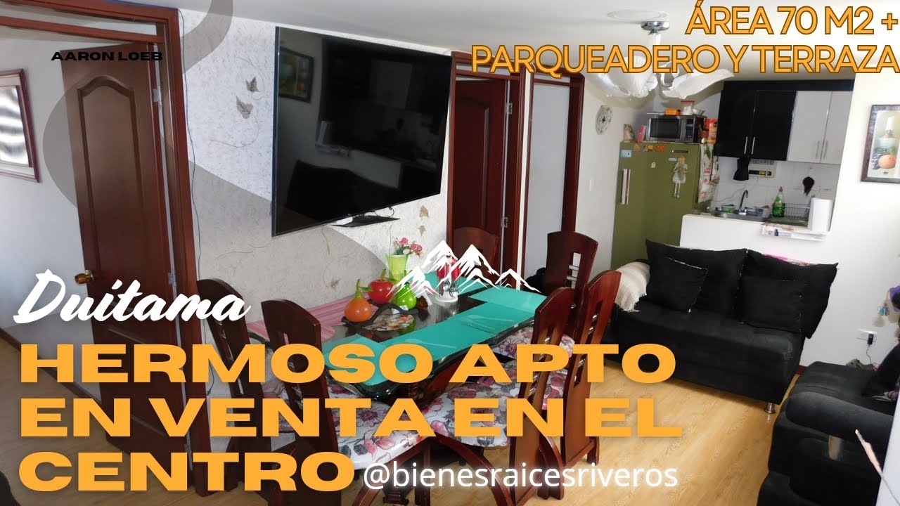 🏬 *HERMOSO APTO EN VENTA CENTRO DUITAMA*👨‍👩‍👧‍👦
