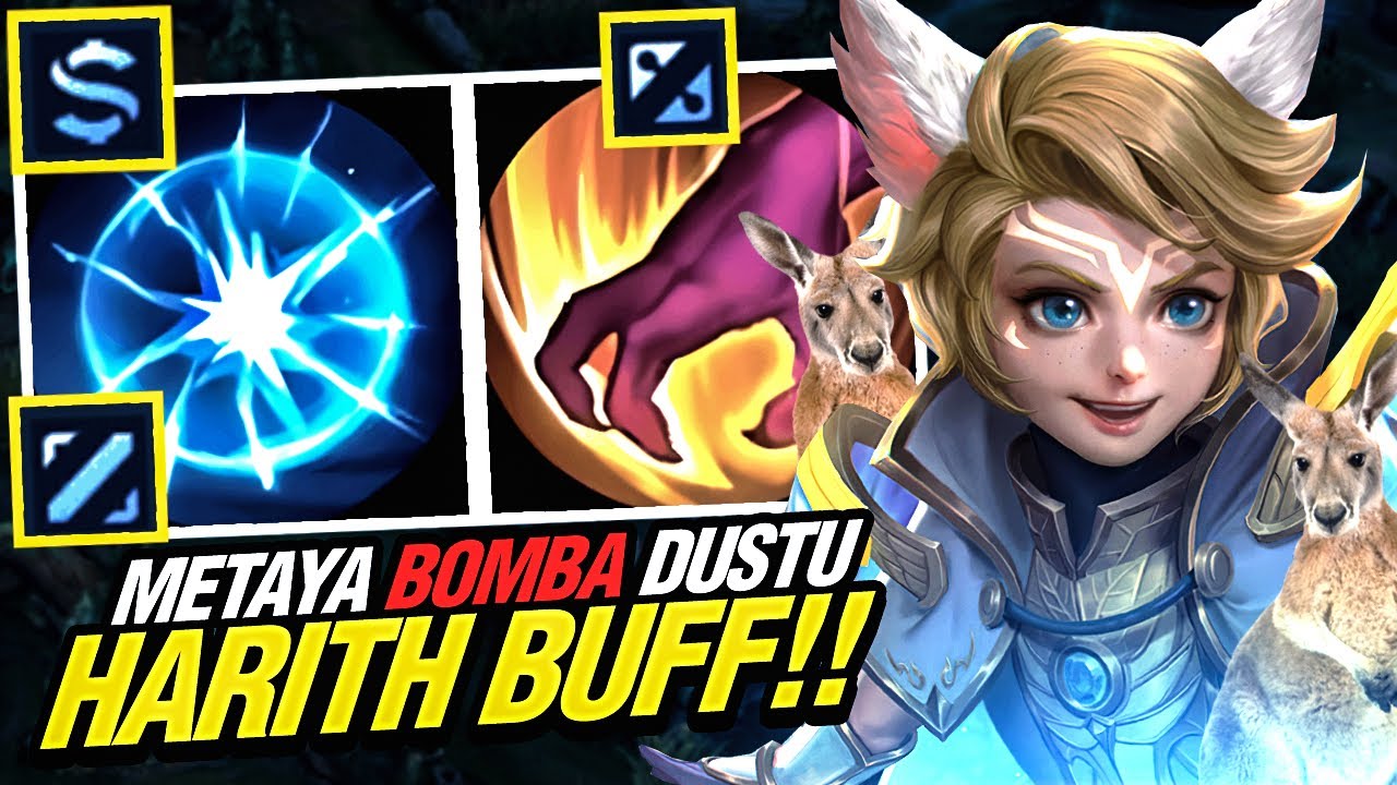 YENİ METANIN BOMBASI HARITH! - BUFF YEMİŞ KRİSTAL İLE DURDURULAMIYOR | Mobile Legends