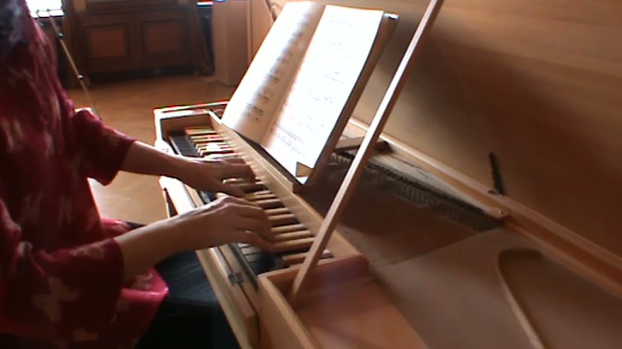 Beethoven Sonata F major, Op. 10 no 2, Anna Maria McElwain, clavichord