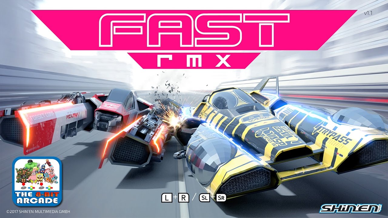 Fast RMX - Fast And Frenetic Online Multiplayer Action (Nintendo Switch Gameplay)