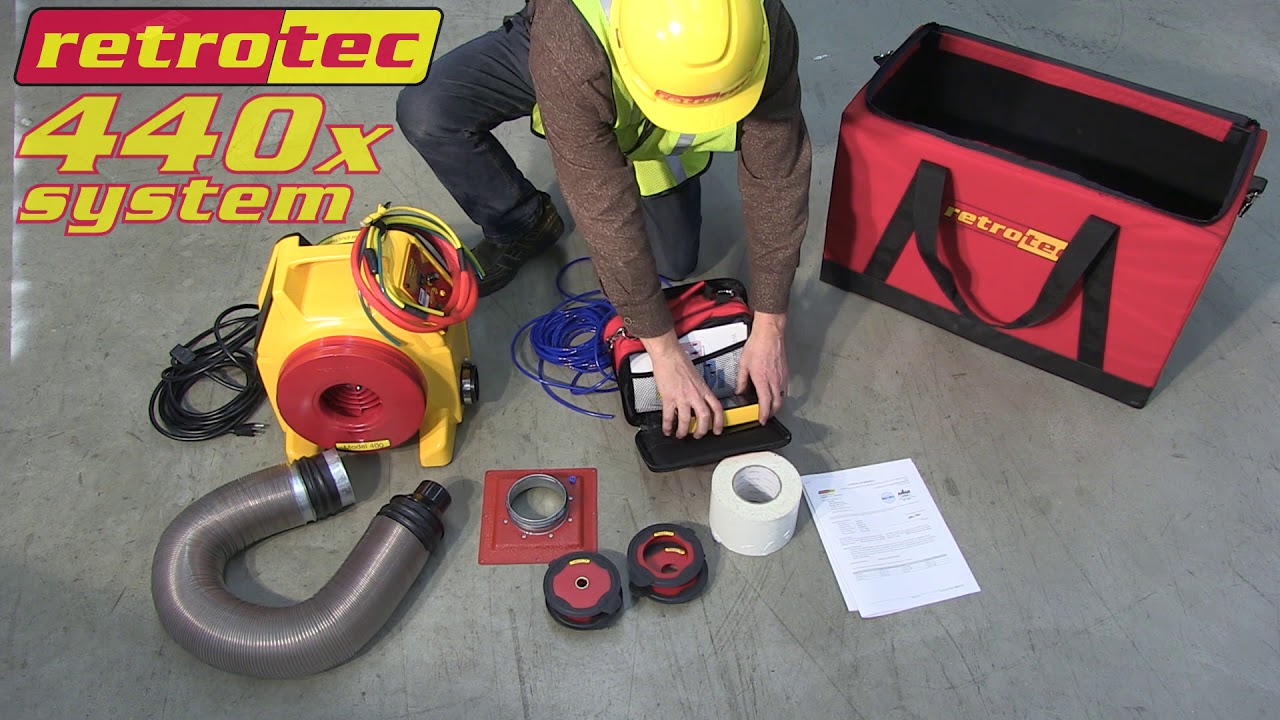 Retrotec Commercial Duct Tester - Model 400x
