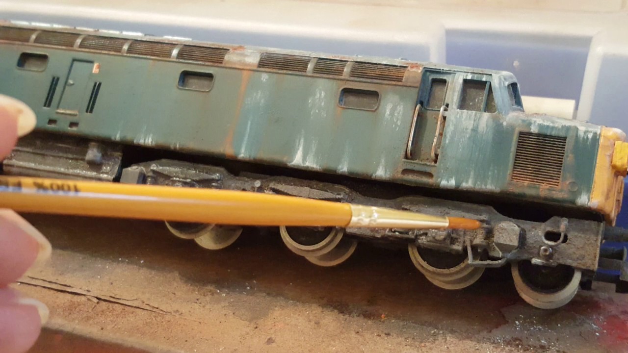 How to weather a locomotive. Part 3.