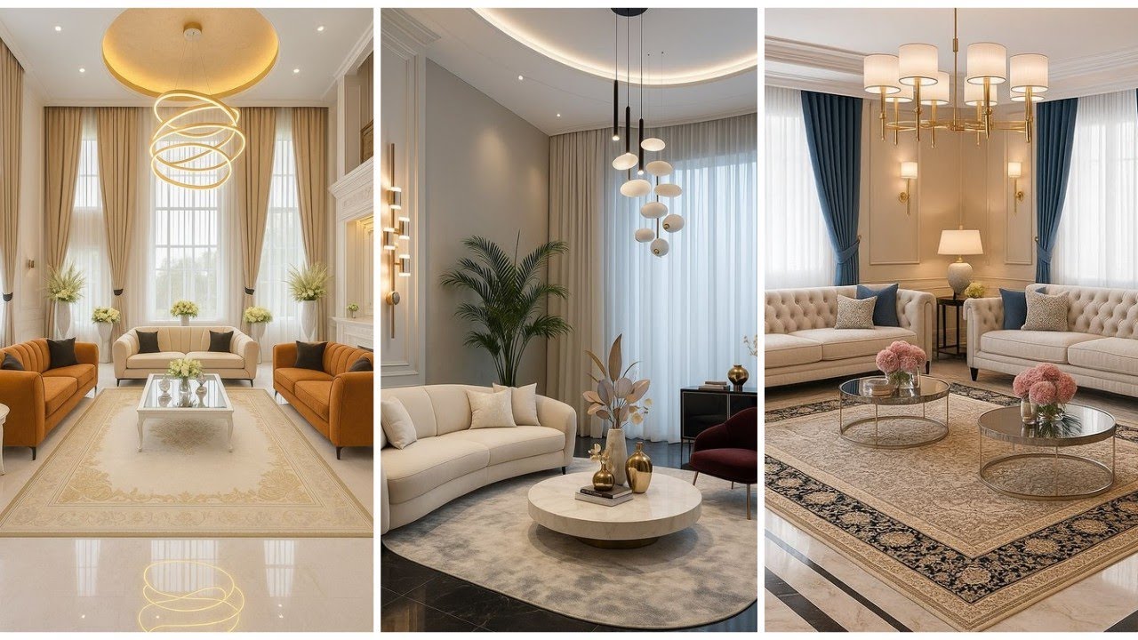 &ldquo;Modern & Stylish Living Room Design Ideas 2025 | Make Your Home Look Ultra-Luxurious!&rdquo;