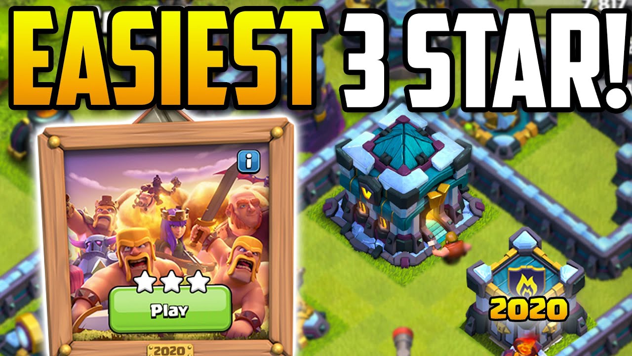 Easily 3 Star the 2020 Challenge in Clash of Clans