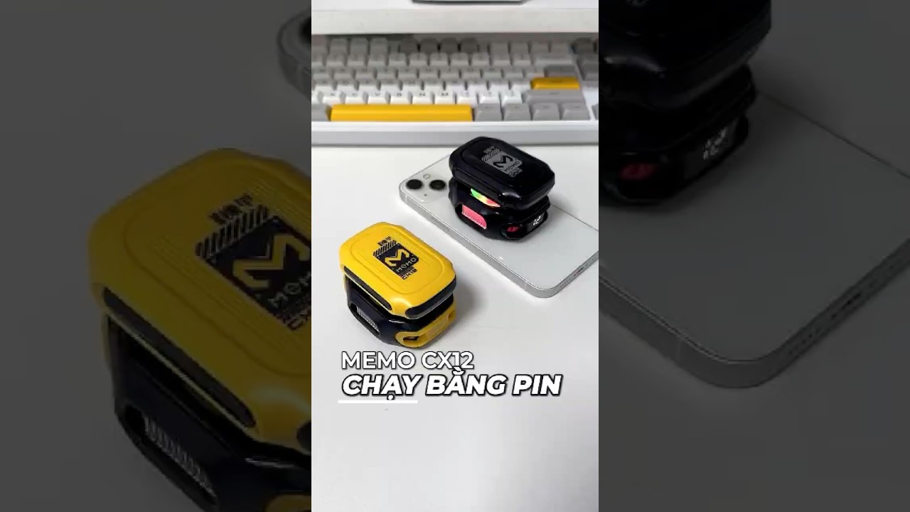 Memo CX12 - Tản nhiệt sò lạnh chạy bằng pin?! 