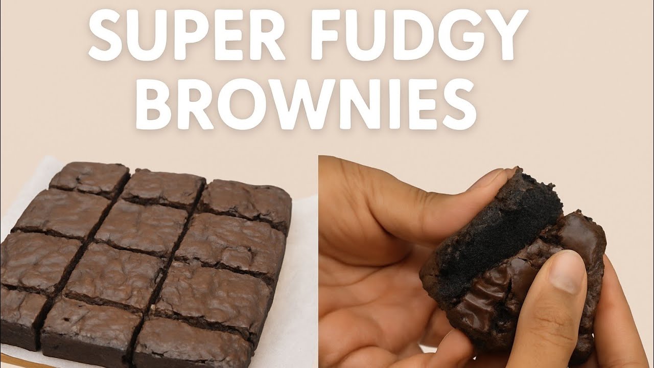 The Best Fudgie Brownie| Chewy Brownie 