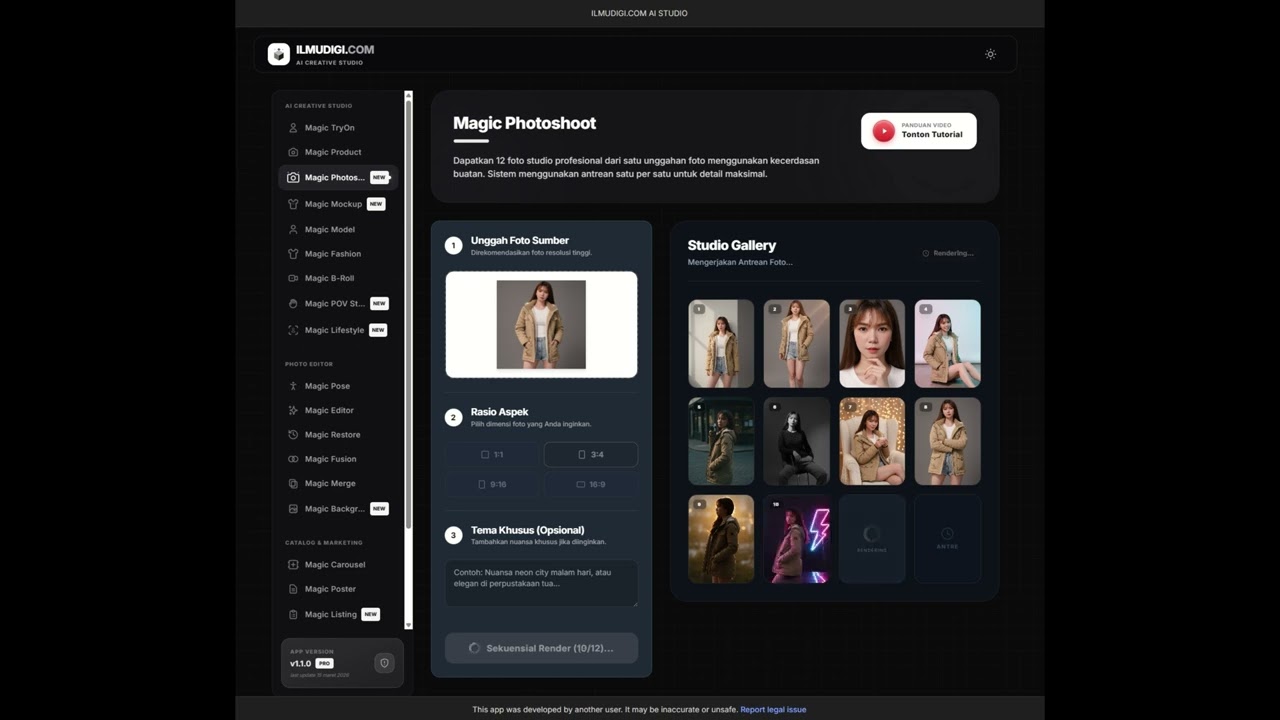 Magic Photoshoot - ILMUDIGI.COM