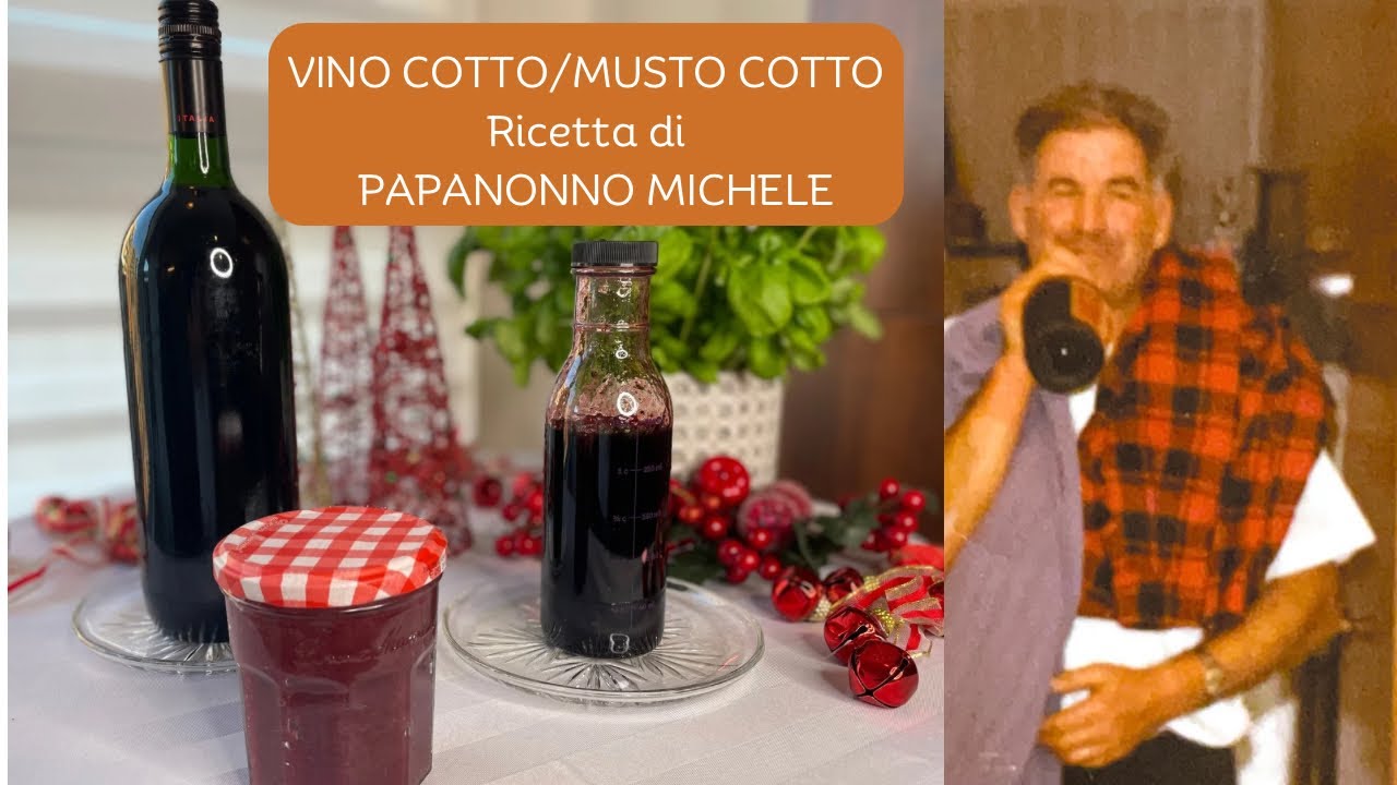 Homemade Vino Cotto - Also known as Musto Cotto