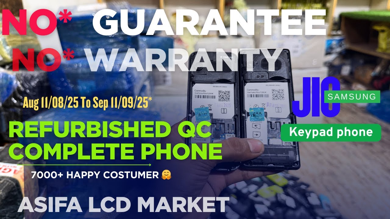 jio, Samsunng, Refurbished QC OK Complete Phone | No Guarantee No Warranty