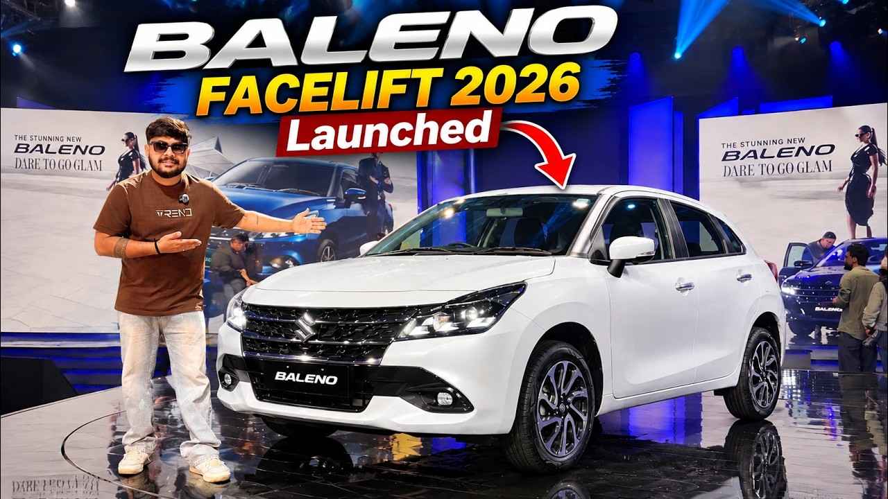 NEW MARUTI BALENO FACELIFT 2026 Launched - Features and Details | New Baleno 2026 Review