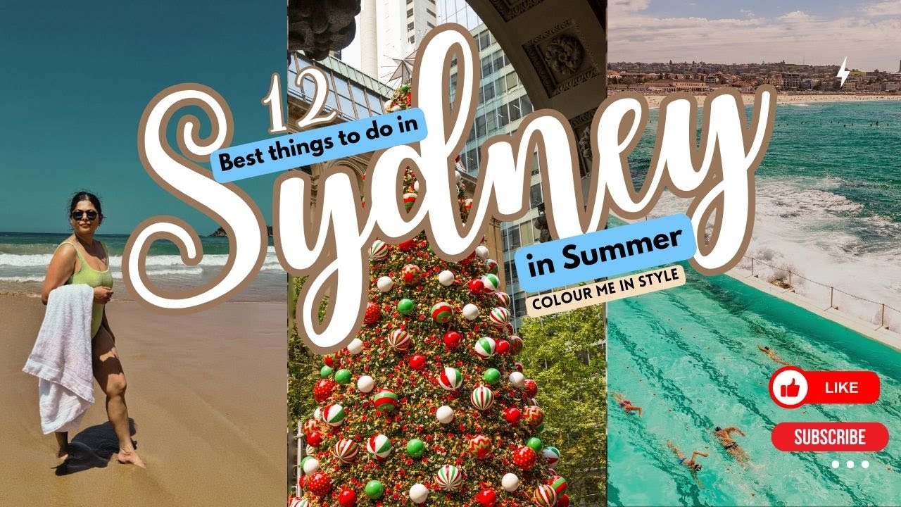12 best things to do in Sydney in the summer: Bondi beach, Opera House Views, Manly beach, & MORE
