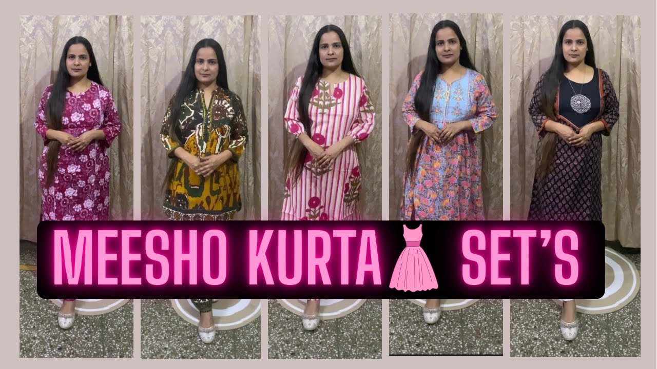 Viral Meesho Kurta Sets | Meesho Haul | Meesho Collection | Try On | #meesho  @thepassionatechic8248