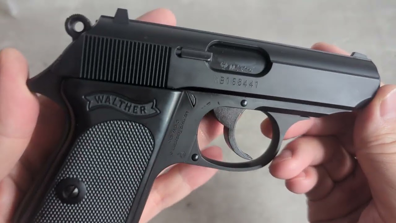 CRW review Maruzen Walter PPK GBB gas pistol (Not PPK/s)
