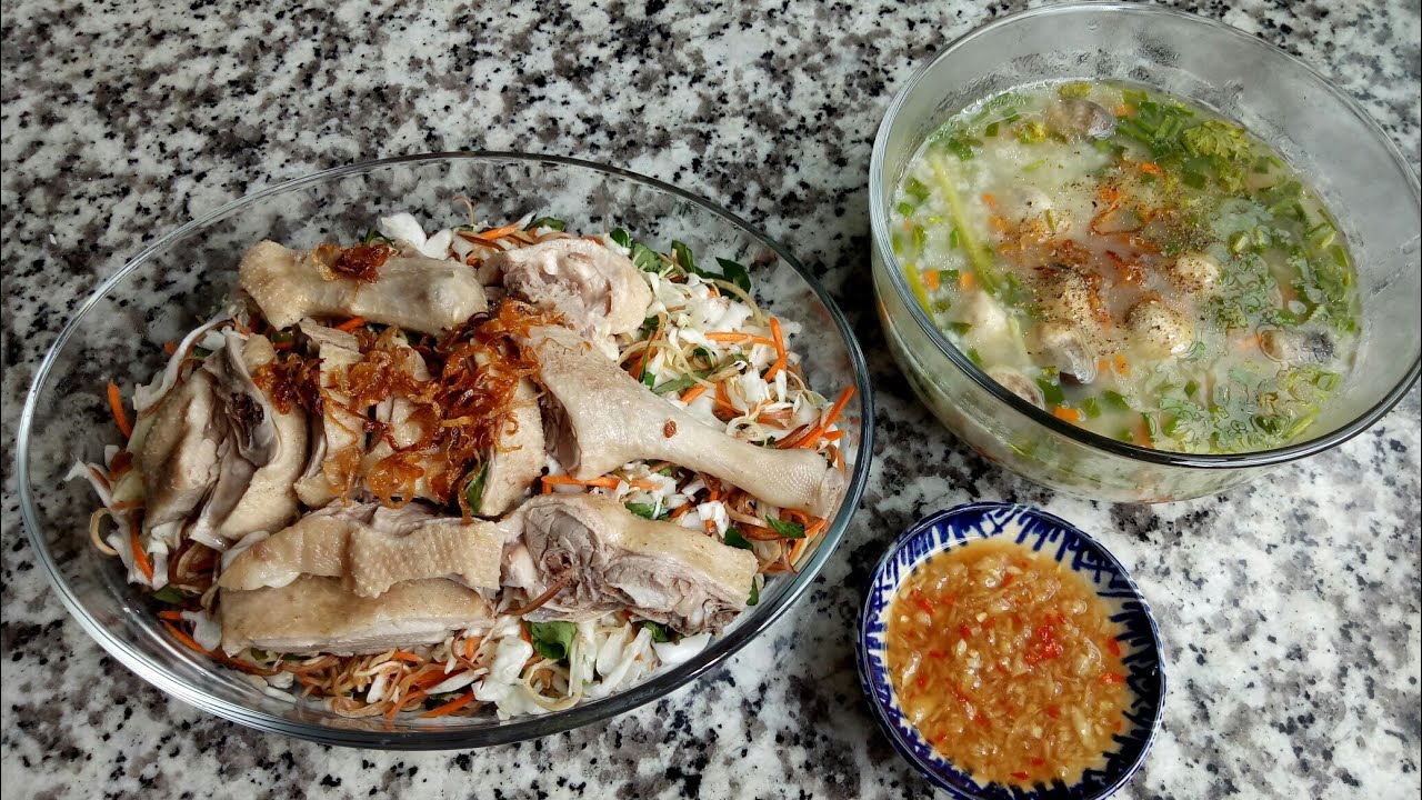 Nấu nồi CH&Aacute;O VỊT/GỎI THỊT VỊT miền t&acirc;y rất ngon