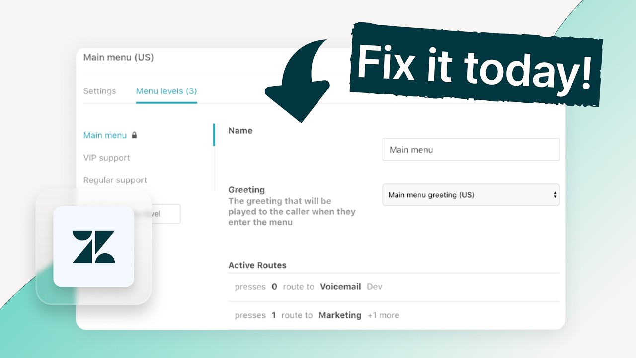 The Zendesk IVR ordering mistake that frustrates 63% of callers (fix it today)