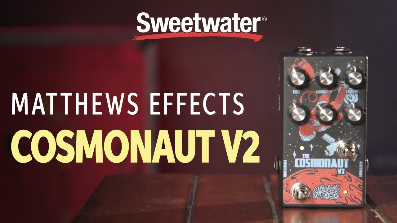 Matthews Effects Cosmonaut V2 Delay/Reverb Pedal Demo
