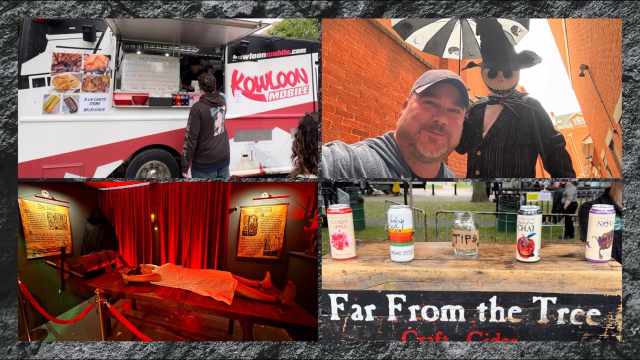 Salem Massachusetts Museum Of Torture/Food Truck + Craft Beer Festival 2023 - D Tour 290 9/23+29/23