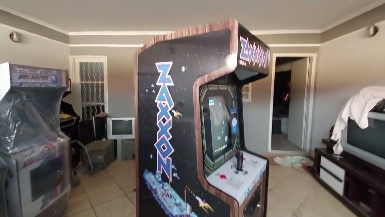 Recriando Máquinas clássicas Ep:16, Zaxxon, Sega 1982..Feito pela Arcade Solutions!