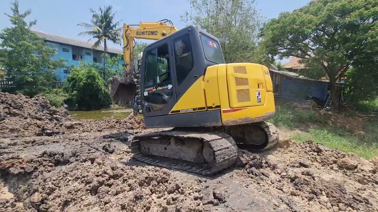หาชมยาก Sumitomo sh80-6 คล่องตัวจัด Excavator