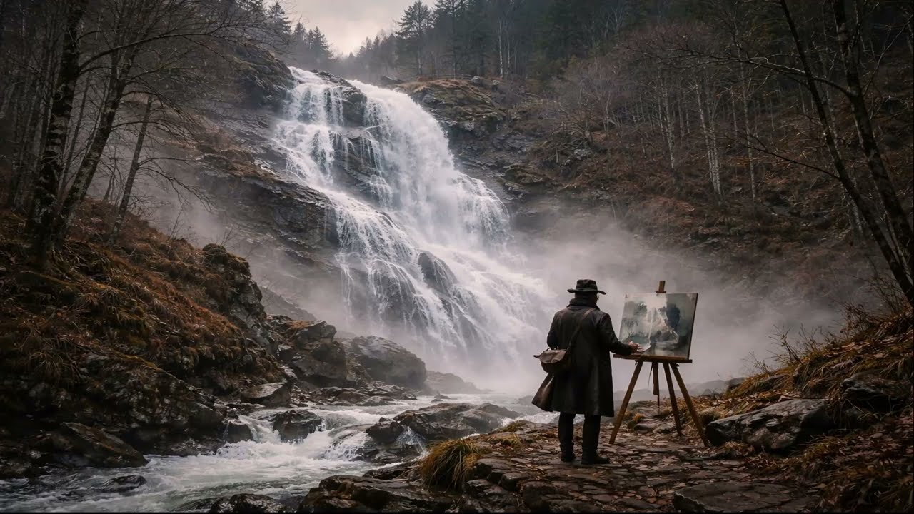 Verdanis — The Painter and the Falls, 1866