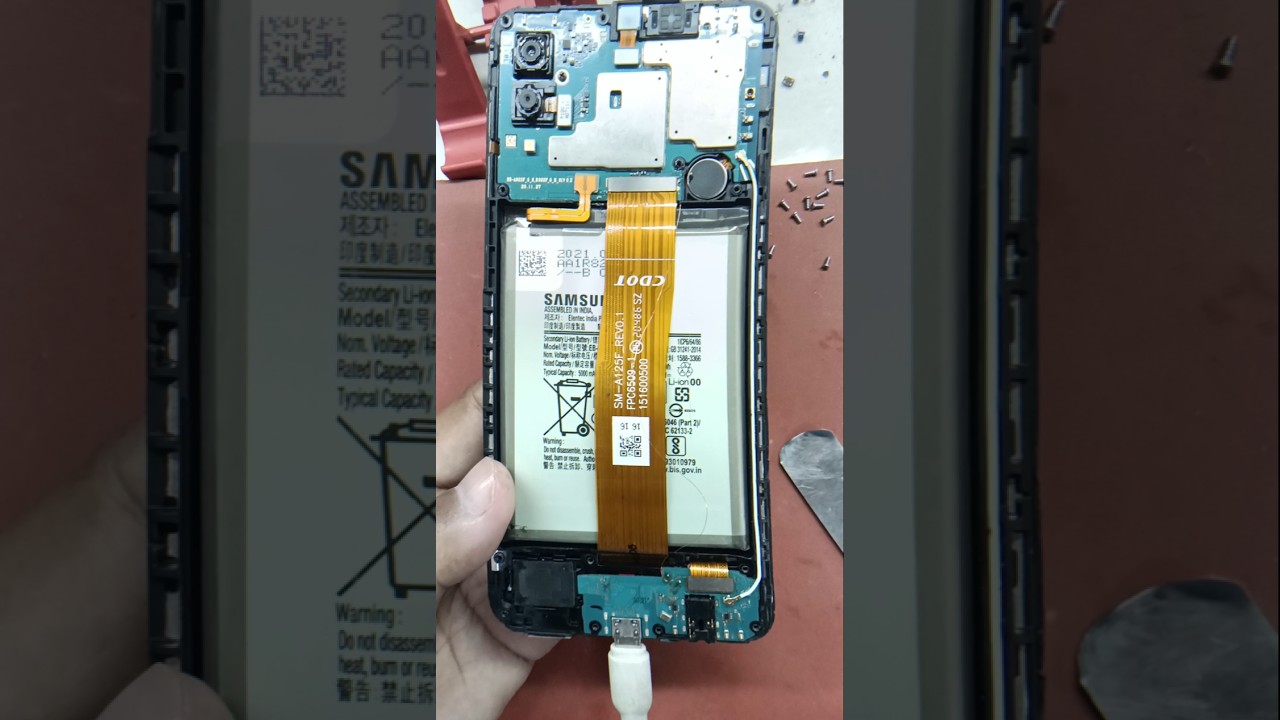 Samsung A02 charging jumper